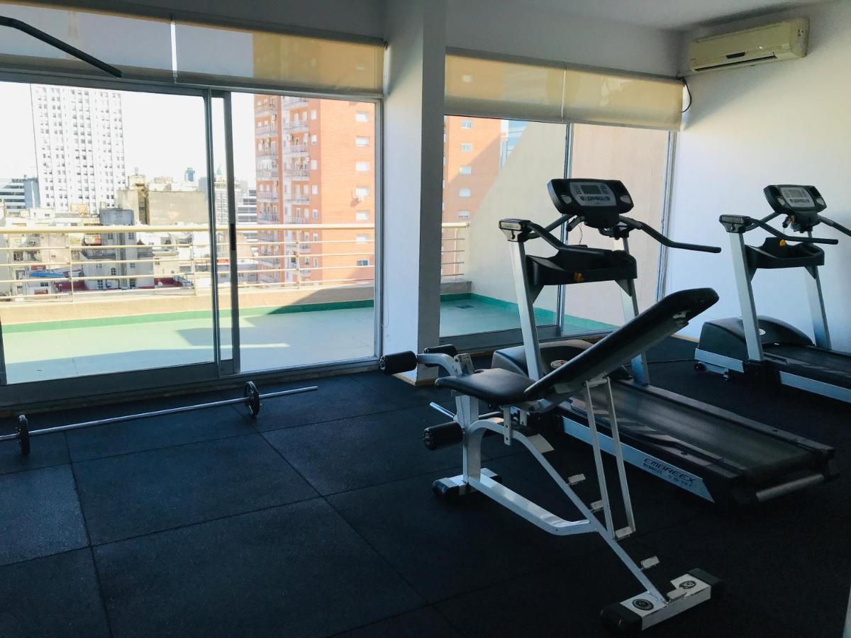 Apartamento Centrico Y Moderno Con Balcon, Piscina, Gimnasio Y Laundry 부에노스아이레스 외부 사진