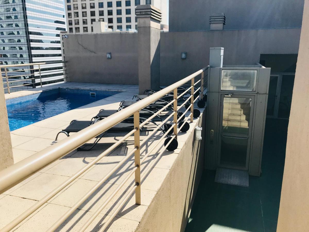 Apartamento Centrico Y Moderno Con Balcon, Piscina, Gimnasio Y Laundry 부에노스아이레스 외부 사진